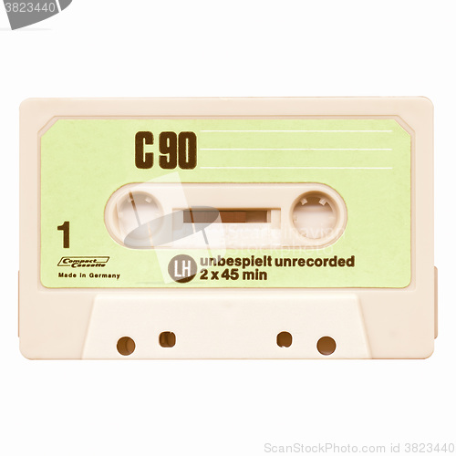 Image of  Tape cassette vintage