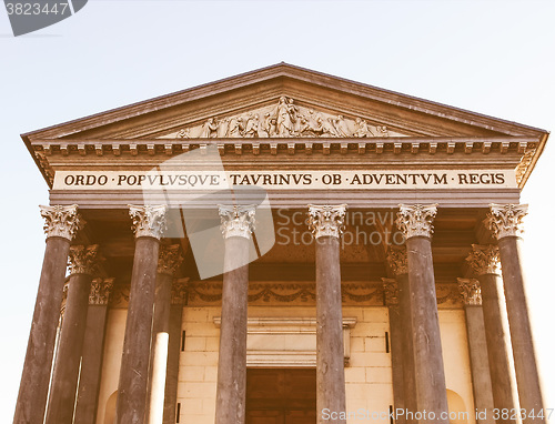 Image of Gran Madre church, Turin vintage