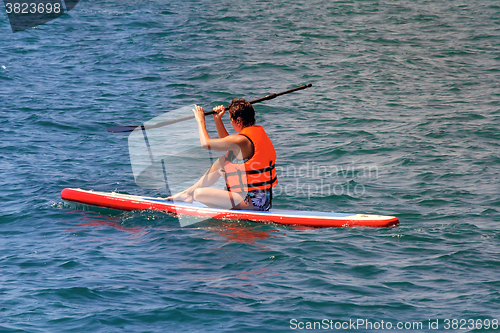 Image of A voyage on a small boat.