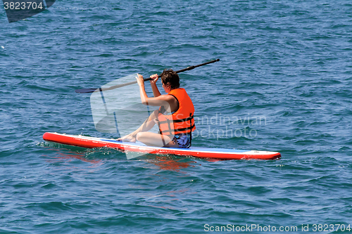 Image of A voyage on a small boat.