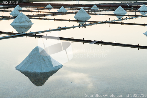 Image of Taiwan salt pan scenery