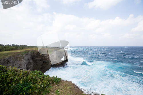 Image of Manzamo Cape in Okinawa