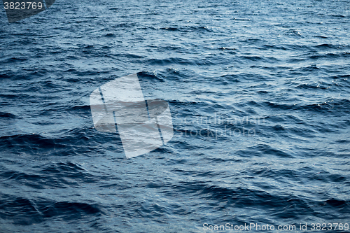 Image of Blue waves of the sea 