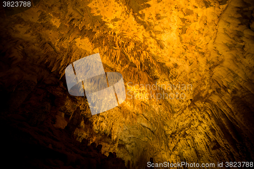 Image of Stalactites in cave