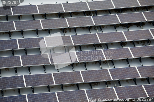 Image of Solar panel on roof top