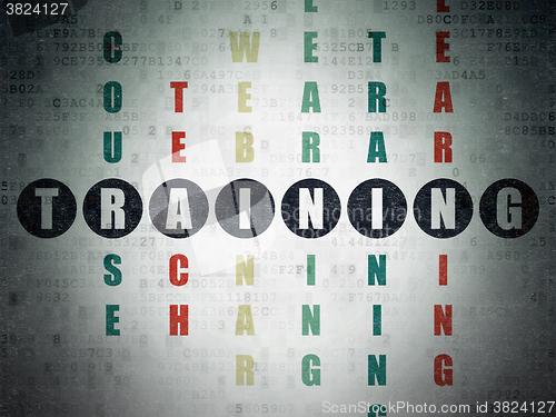 Image of Learning concept: Training in Crossword Puzzle