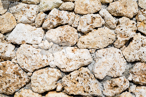 Image of Background of stone wall texture