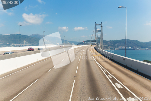 Image of Suspension bridge in Hong Kong