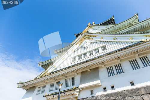 Image of Japanese castle in Osaka