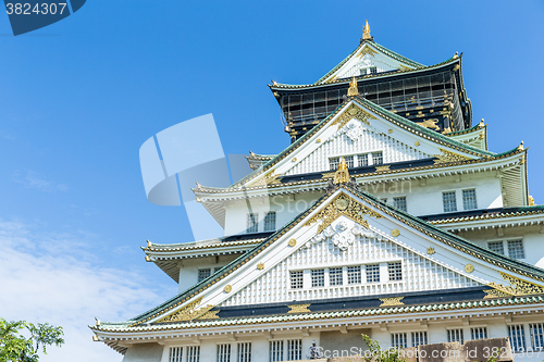 Image of Osaka Castle at day time