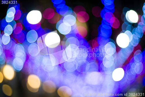 Image of Colorful Bokeh Lights
