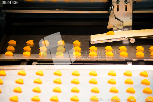 Image of Production cookie in factory