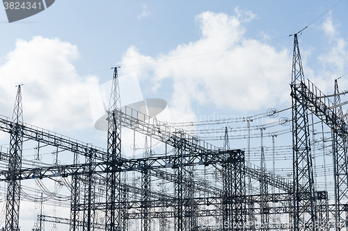 Image of High voltage towers