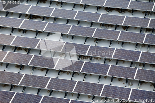 Image of Solar panel on roof top