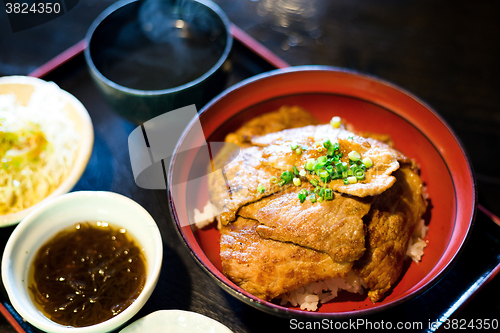 Image of Pork rice, Okinawa cuisine