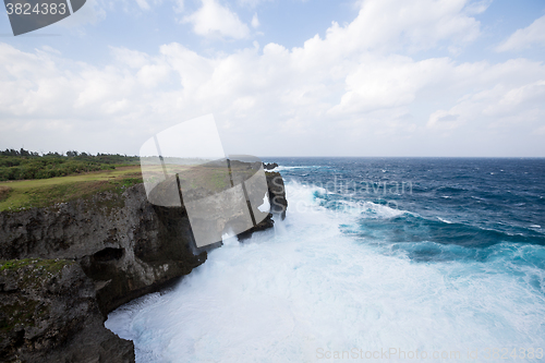 Image of Manzamo Cape in Okinawa