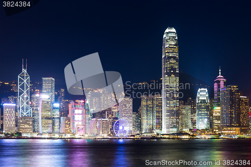 Image of Hong Kong and modern building