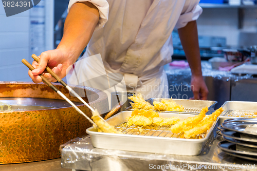 Image of Cooking of tempura