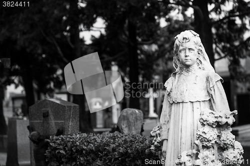 Image of Old Cemetery statue