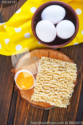 Image of egg noodles