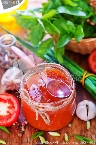 Image of tomato sauce
