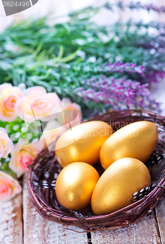 Image of easter eggs
