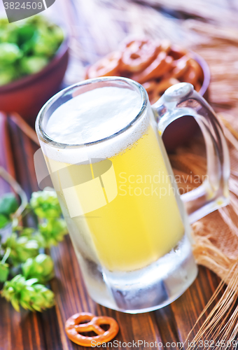 Image of fresh beer