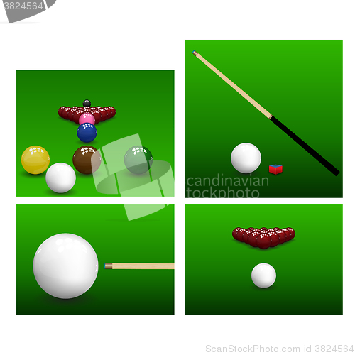 Image of Snooker set