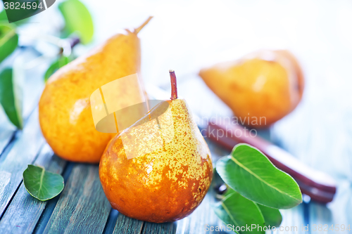 Image of fresh pears