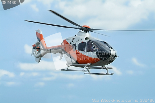 Image of Helicopter flying