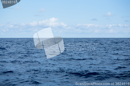 Image of Sea and perfect sky