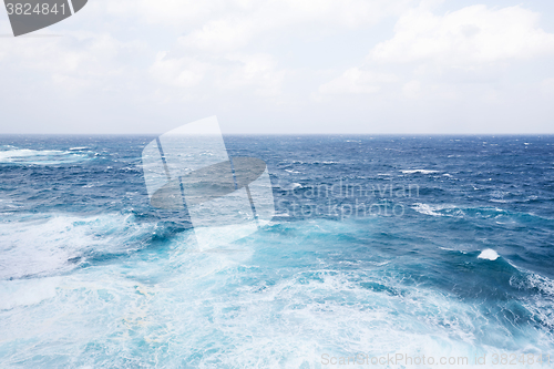 Image of Blue Ocean Wave