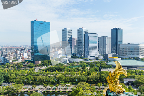 Image of Osaka city at day time