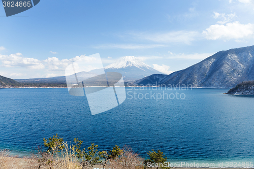 Image of Lake Motosu in Japan