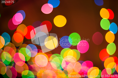 Image of Christmas Lights Bokeh