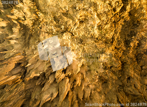 Image of Stalactites in cave at Japan