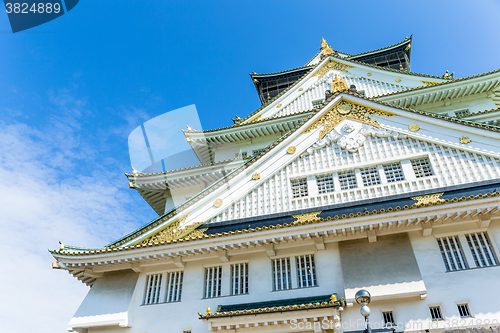 Image of Osaka castle, Japan