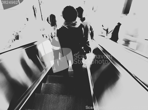 Image of Escalator fade to black