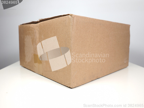Image of Brown packet parcel