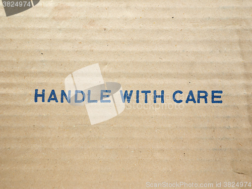 Image of Handle with care
