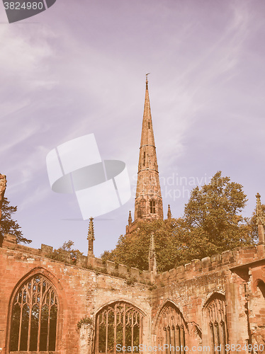 Image of Coventry Cathedral vintage