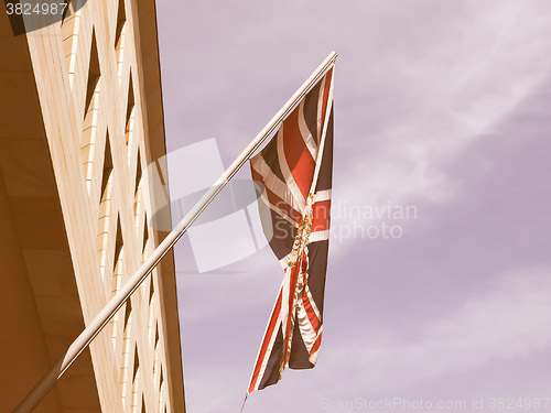 Image of  UK flag vintage