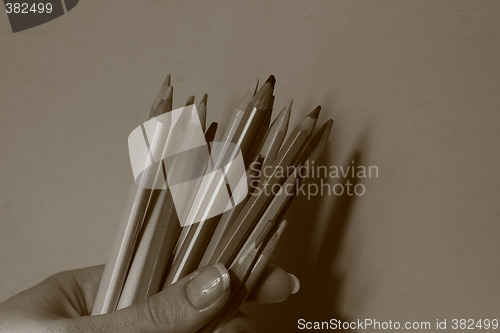 Image of crayons de couleur