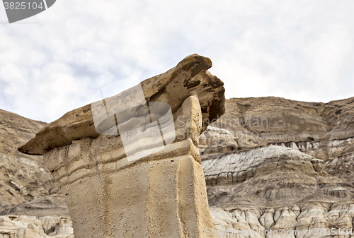 Image of Badlands Alberta  hoo doo