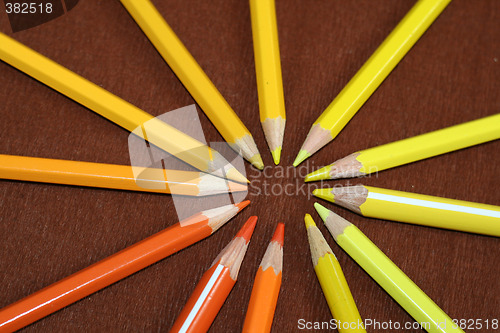 Image of coloured pencil