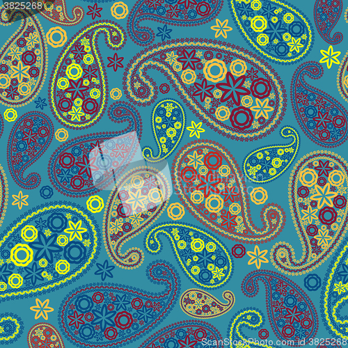 Image of Seamless Paisley Pattern