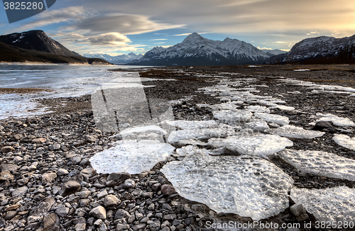 Image of Abraham Lake Winter