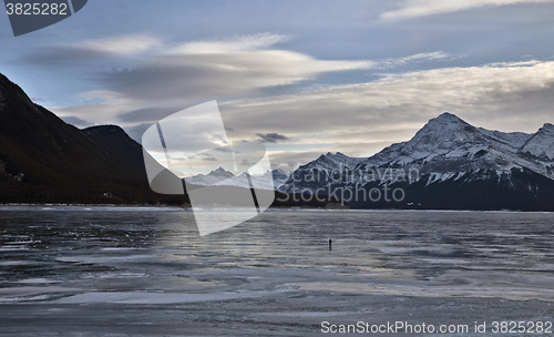 Image of Abraham Lake Winter