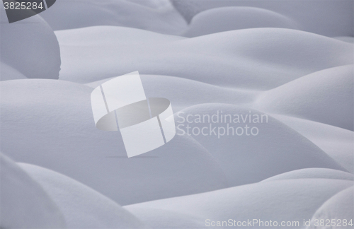 Image of Mountain Snow Moguls