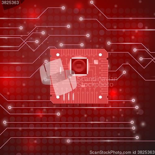 Image of  High Tech Printed Circuit Board